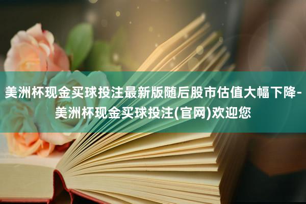 美洲杯现金买球投注最新版随后股市估值大幅下降-美洲杯现金买球投注(官网)欢迎您